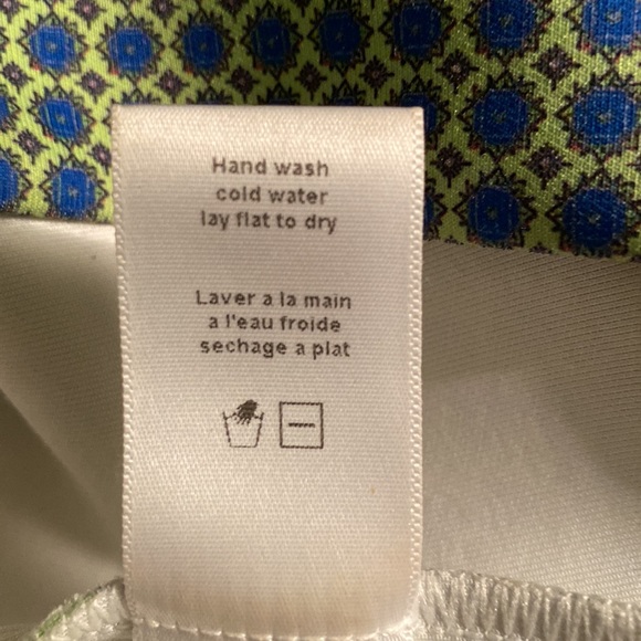 Clover Canyon Floral Mosaic Neoprene Scuba Fitted Sheath Slip Dress - M - Picture 10 of 11